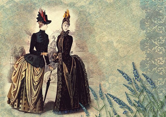 Download free HD stock image of Women Ladies Free women ladies vintage illustration