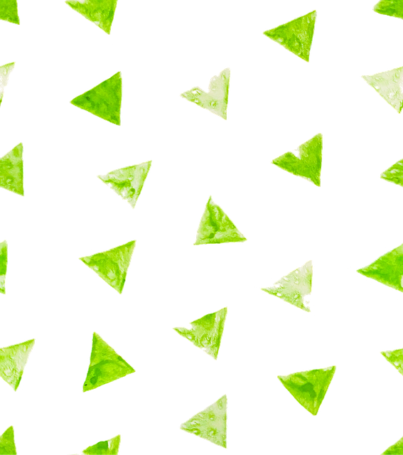 Sello De Patata, Triangulos, Patrón