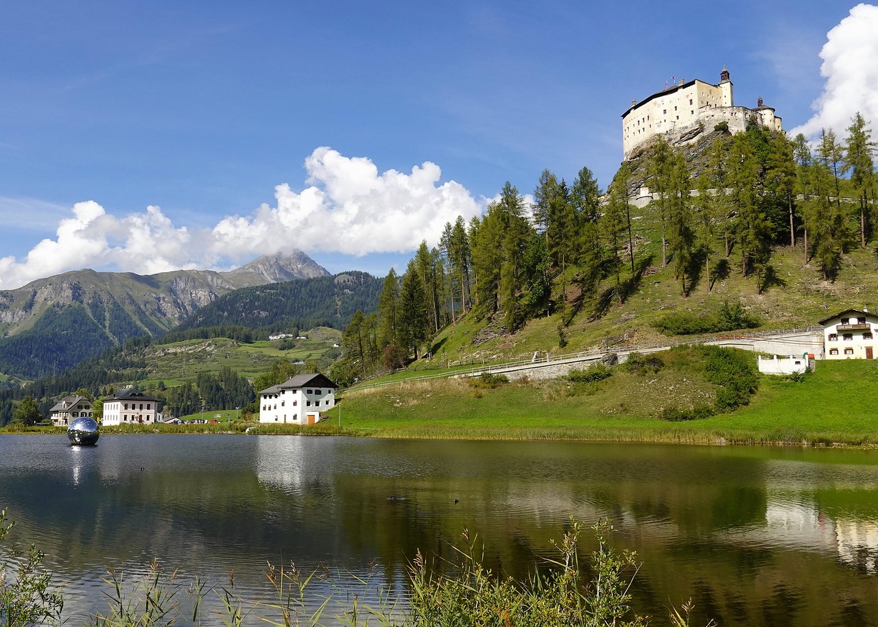 Lago Castelo Tarasp - Foto gratuita no Pixabay - Pixabay