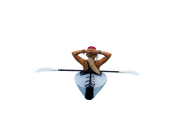 Free kayaking kayak watercraft illustration