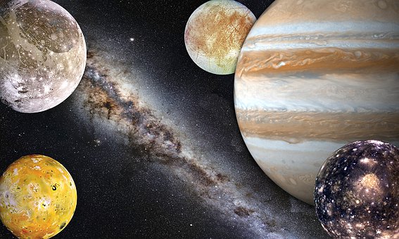 行星, 宇宙, 星系, 天文学, 空间, 木星, 银河系, 星星