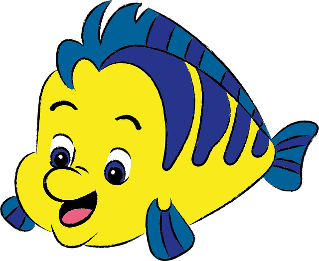 Fisk, Sød, Glad, Børn, Hav, Marine