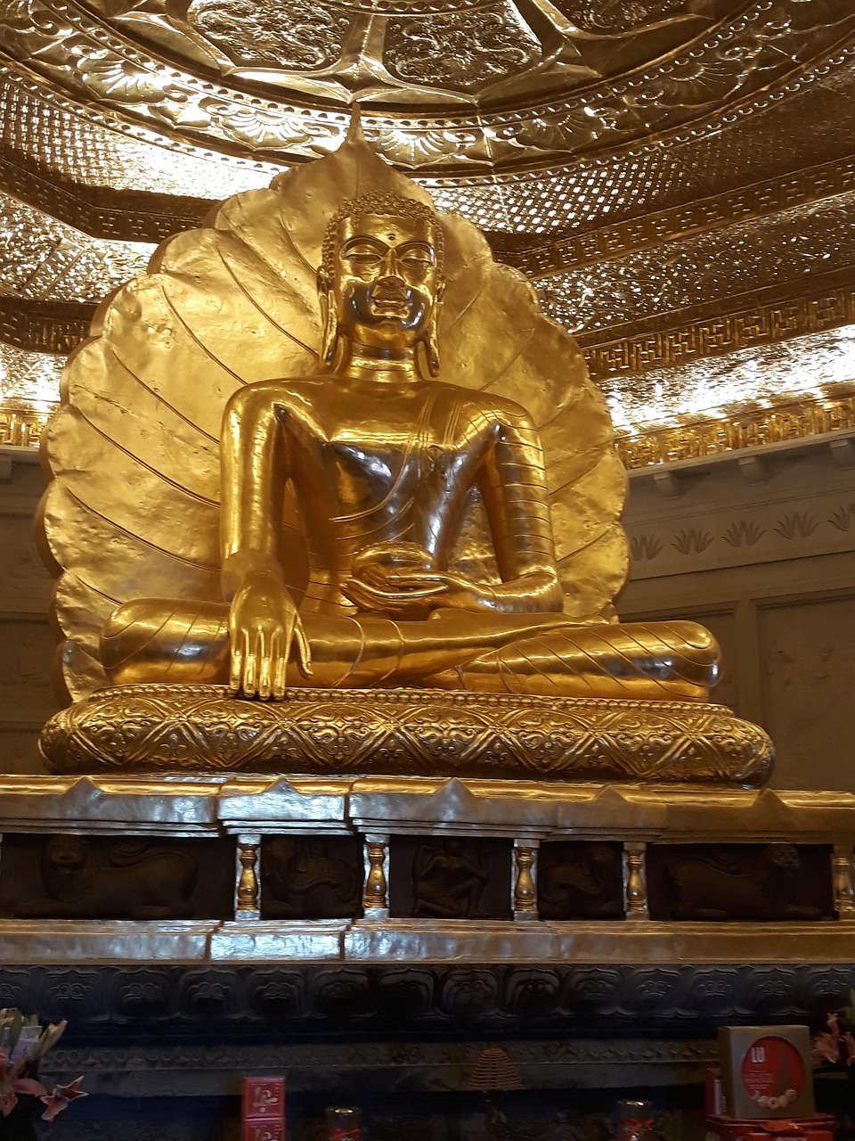 Tête De Bouddha En Plâtre – Statue Déco Méditation, Style Antique
