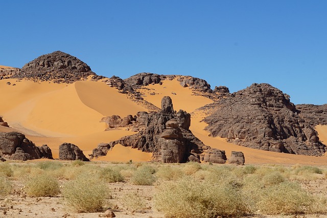 Ørken, Natur, Landskab, Tør, Sand