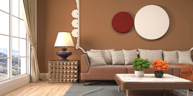 Stue, Interiør Design, 3D-Renderet