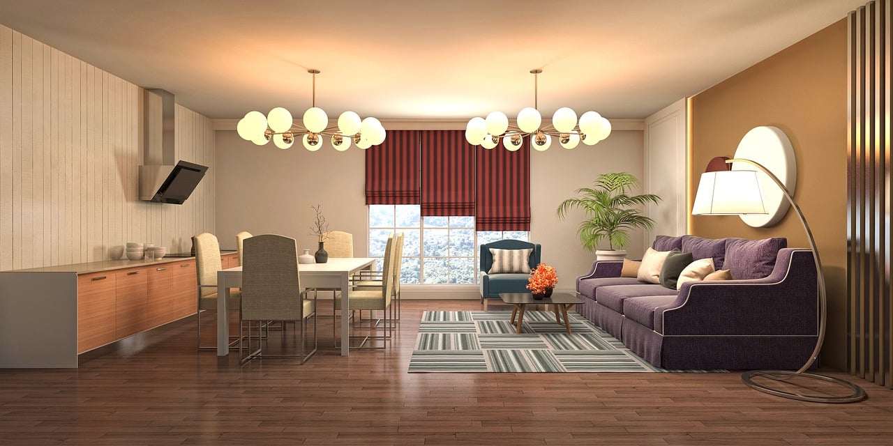 Room Interior Design 3D Rendered - Free image on Pixabay