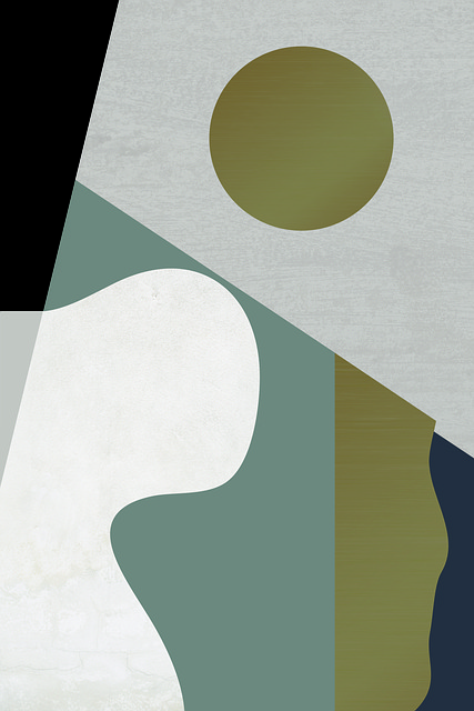 Abstrakt, Kunst, Grau