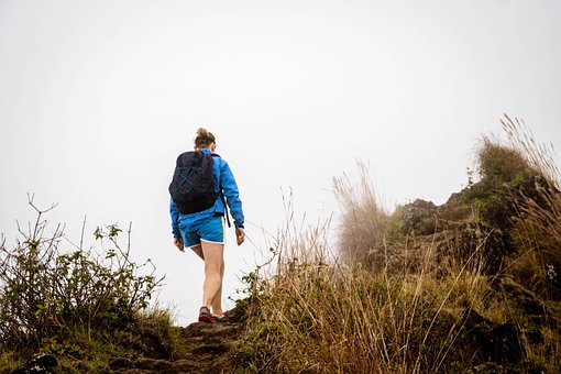 Free Woman Hiking photo and picture