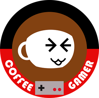 Spieler, Kaffee, Logo