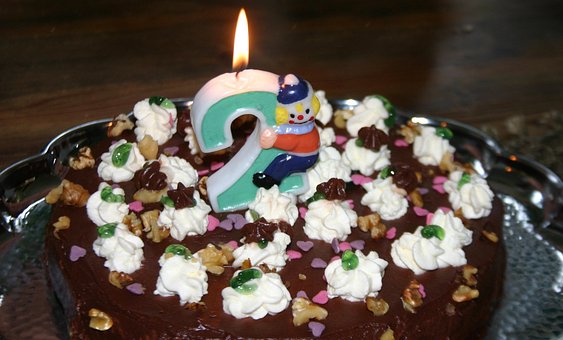 Free Birthday Cake 2 Years photo and picture