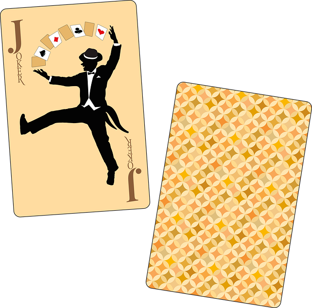 Spielkarten, Joker, Silhouette