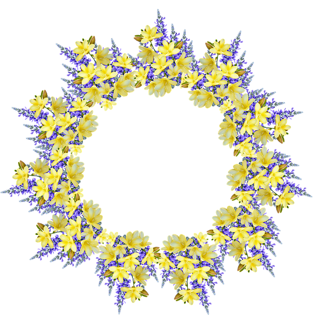 Free frame border nature illustration