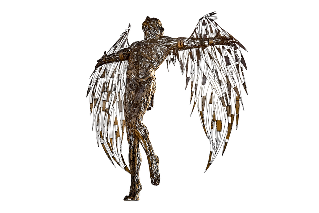 Free angel sculpture figure illustration