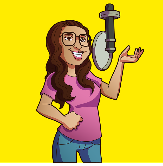 Free Woman Microphone vector and picture