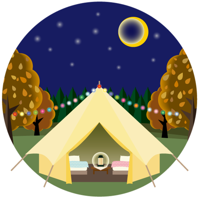 Download free HD stock image of Autumn Season Icon Free autumn season icon camp illustration