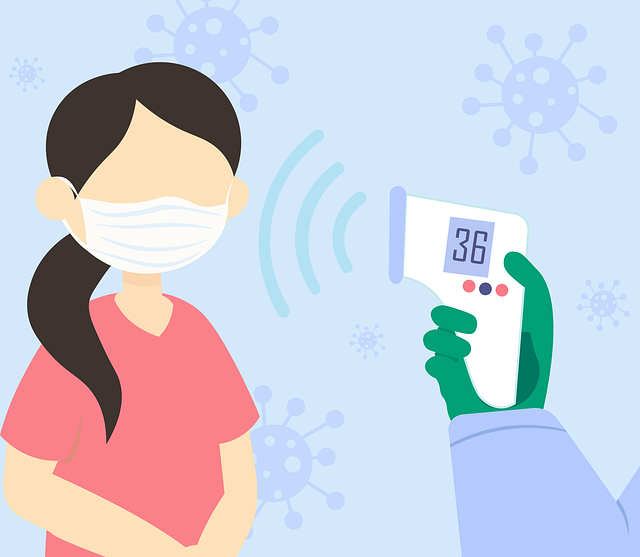 Maske, Pyrometer, Temperatur