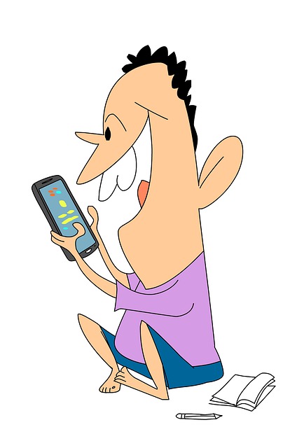 Free Mobile Mania illustration and picture