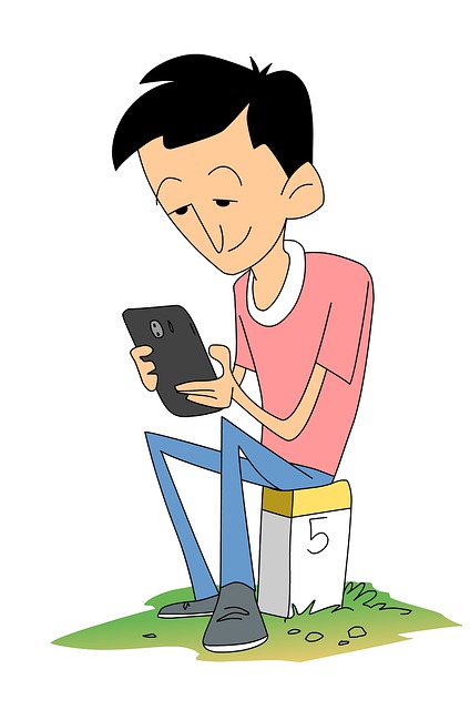 Free Man Phone illustration and picture