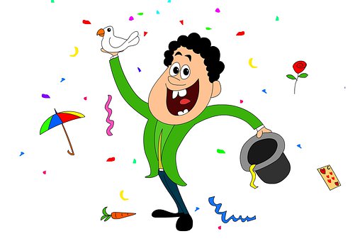 Free Man Magician illustration and picture