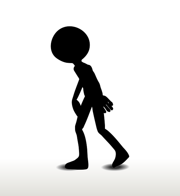 Silhouette, Uomo, Frustrazione