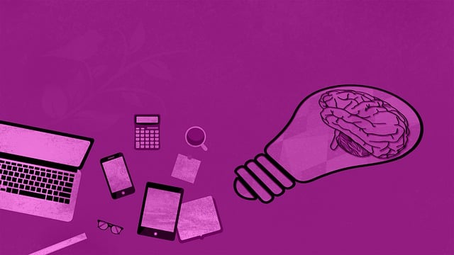 Free light bulb brain idea illustration