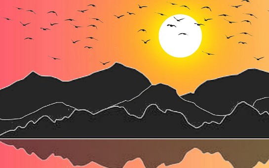 Free Sun Mountain photo and picture