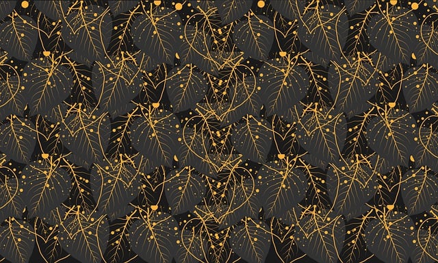 Free leaves black leaves design illustration