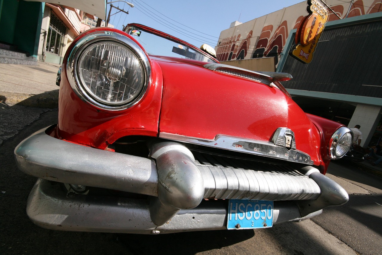 Auto Rouge Cuba Auto Rouge - Photo gratuite sur Pixabay - Pixabay