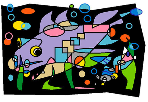 Picasso, Peşte, Acvariu, Animale, Mare