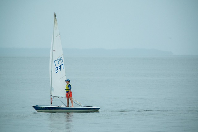 Free Sailboat Boy photo and picture