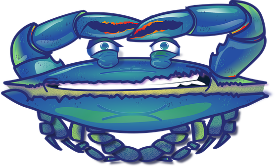 Krab, Blauwe Krab, Dier, Schaaldier