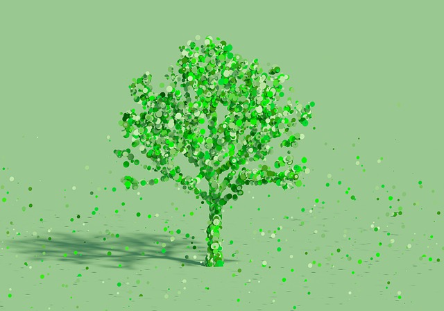 Free tree plant sustainability illustration