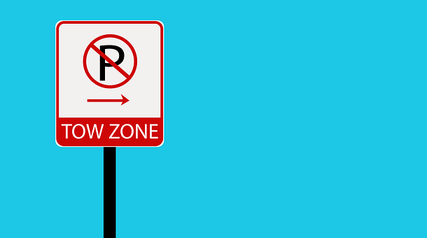Straßenschild, Kein Parken, Parken