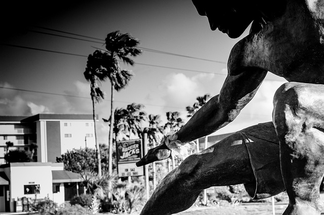 Free Coco Bach Florida Kelly Slater Statue photo and picture