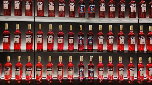 Free Campari Bottle photo and picture