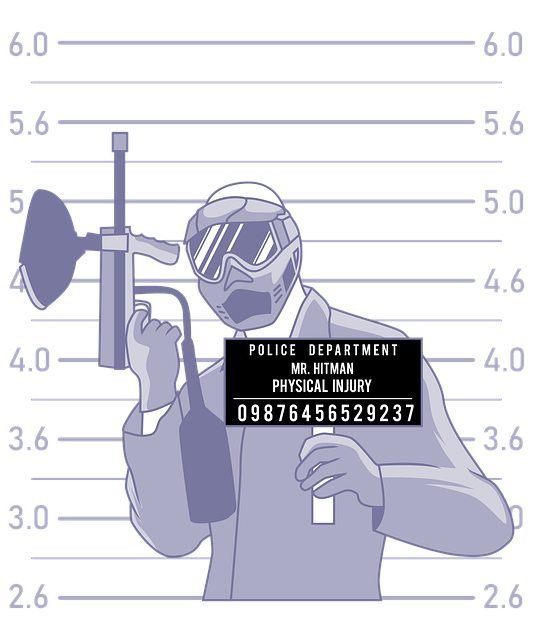 Free man mask weapon illustration