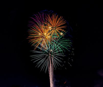 Feuerwerk, Feuer, Feier, Licht