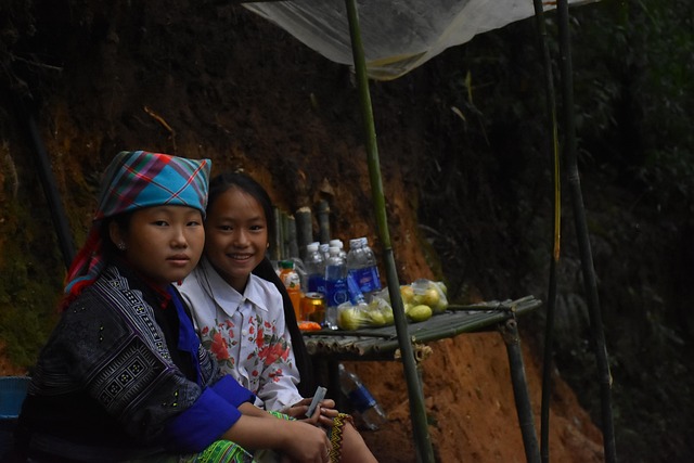 Terrazas, Montañas, Vietnam, Viaje
