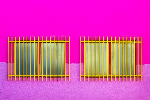 Arquitectura, Ventanas, Rejas De Ventana