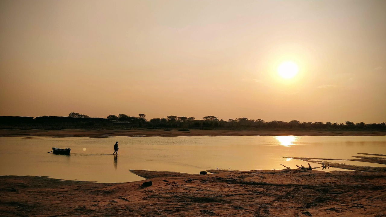 Atardecer Río Banco - Foto gratis en Pixabay - Pixabay