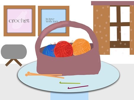 Free Crochet Yarn illustration and picture