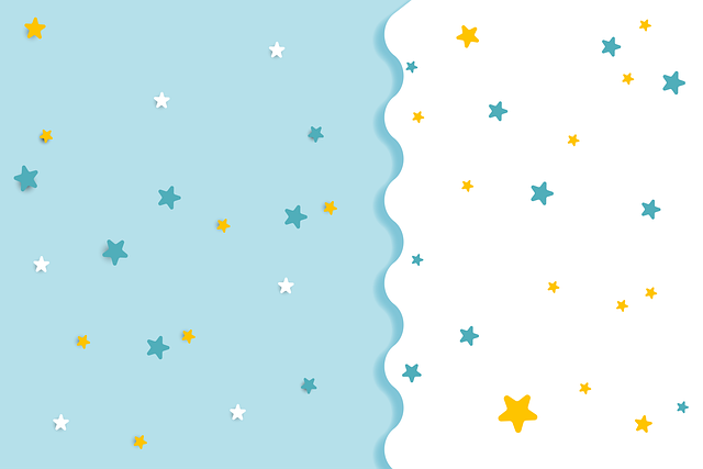 Free sky stars galaxy illustration