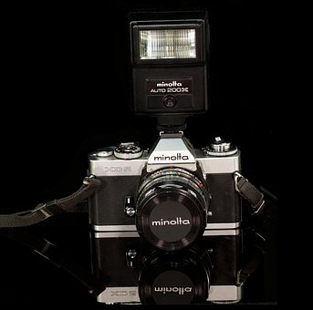 Kamera, Film, Linse, Blitz, Analog