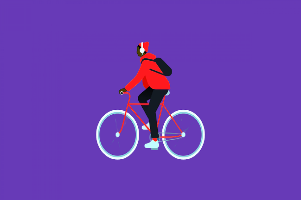 Download Cycle Cartoon Animation RoyaltyFree Stock Illustration Image
