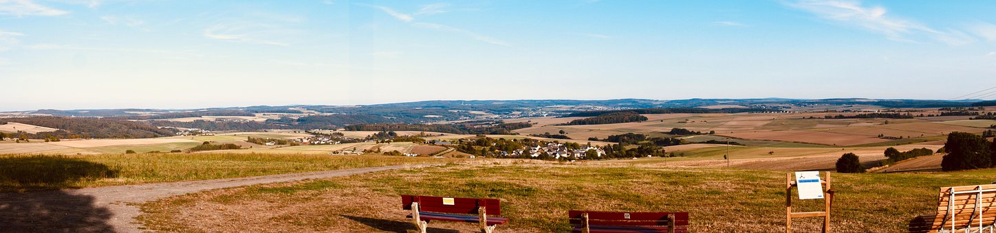 Free Panorama Benches photo and picture