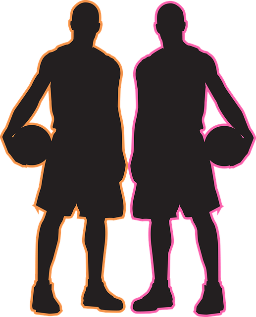 Silhuett, Basketball, Dunking, Nba