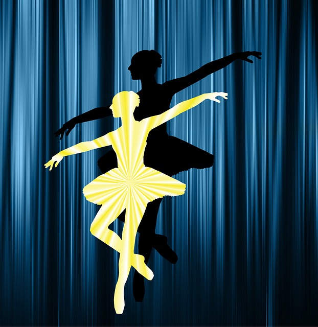 Ballerina, Danser, Silhuett, Å Danse