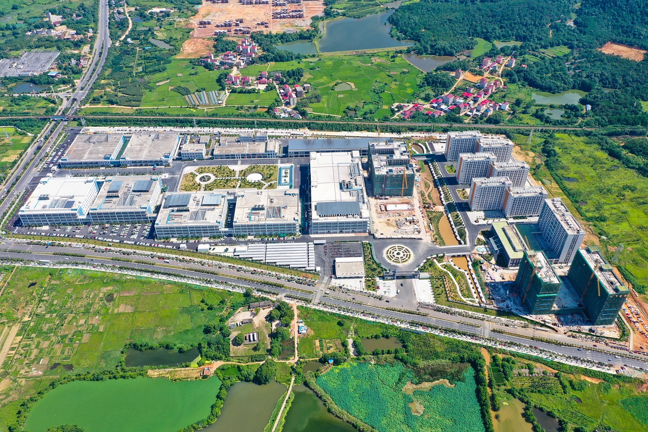 Photo inspiration: Aerial Photography Industrial Area Free Photo On Pixabay Photo Inspiration
