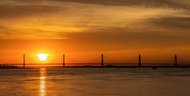 Free Bridge River photo and picture