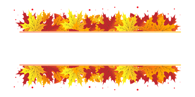 Free leaves autumn plate illustration